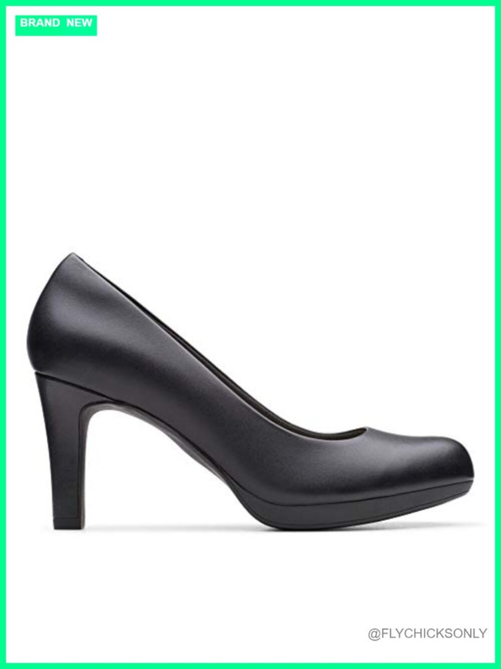 Clarks Cushion Soft Ortholite Pump 3.25 Inch Stiletto Heel Work